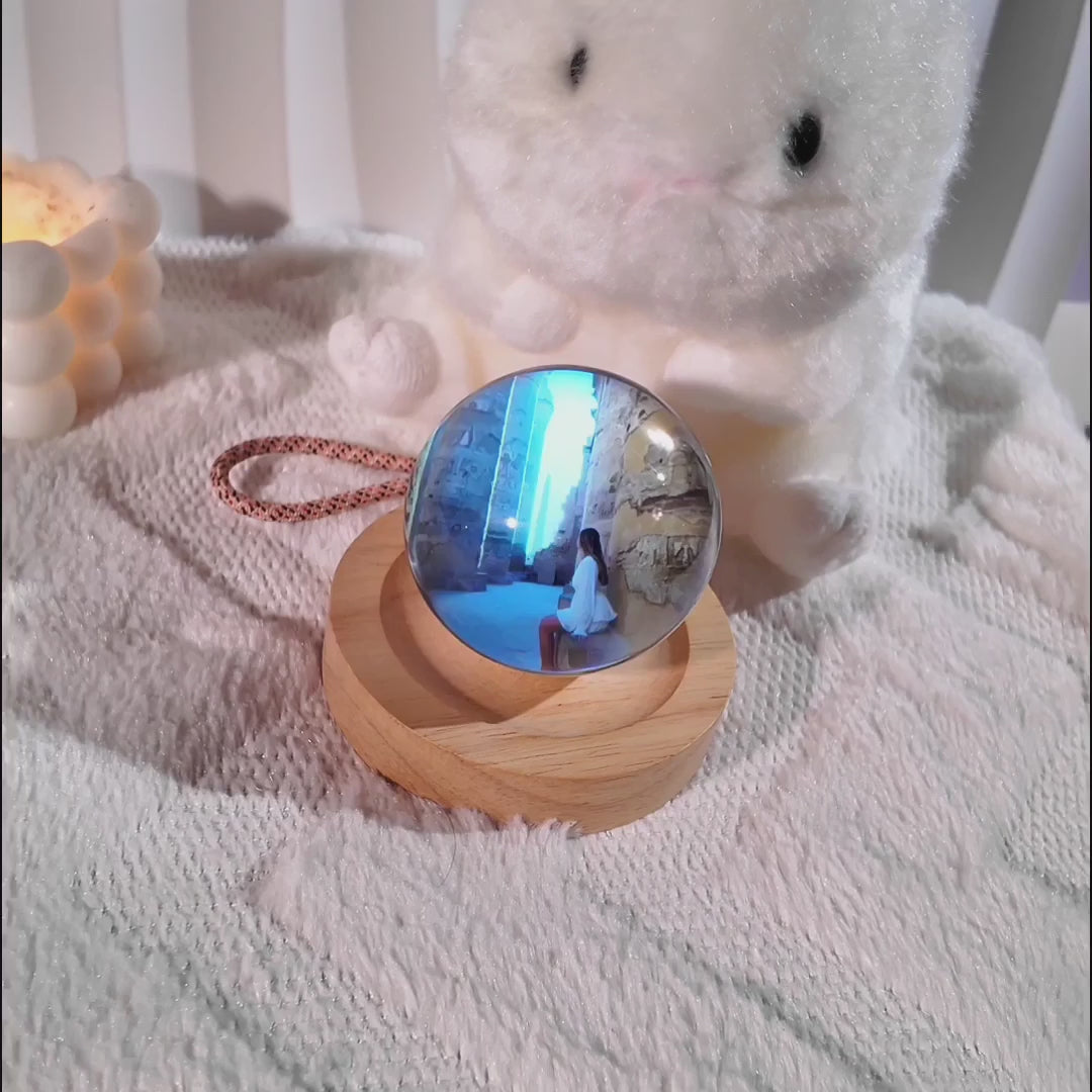 Crystal Glint® Boule à Souvenirs Vidéo